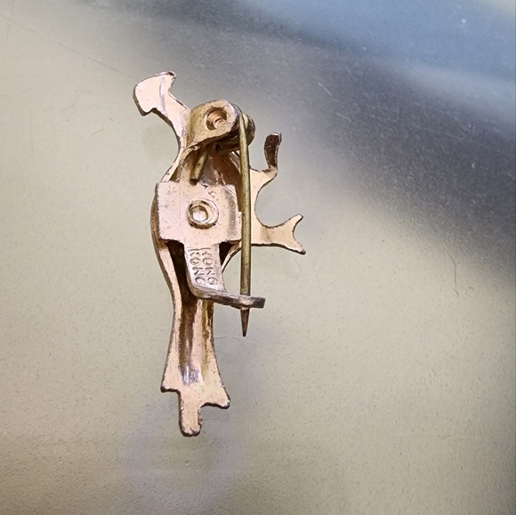 Vintage bird brooch - Picture 5 of 5